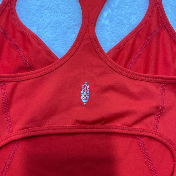 NWT FP Movement Free Throw Onesie Jumpsuit in Flame Red – Women’s M - Picture 8 of 10